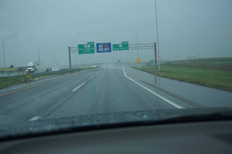 Objects become harder to see in bad weather. image 11 min