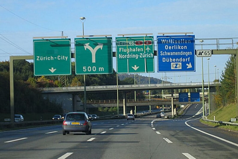 Green signs in Switzerland. image 12 2 min