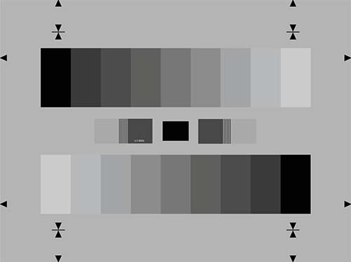 Gamma Test Chart