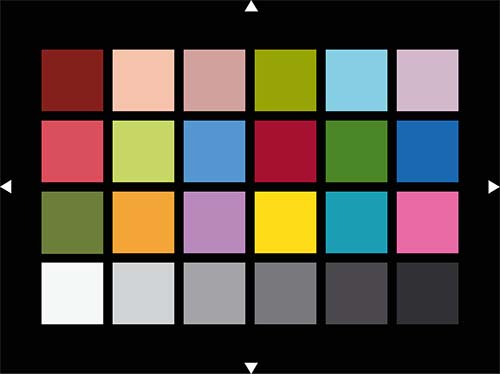 Camera Colour Chart