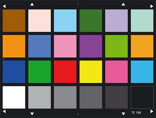 Colour Checker Chart