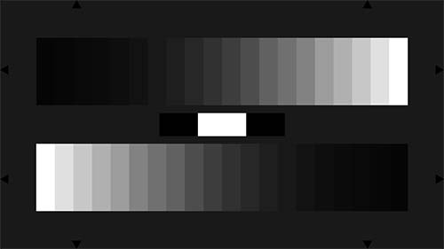 Grayscale Test Chart