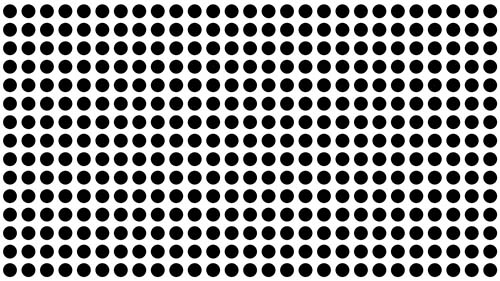 Dot Vision Test Chart