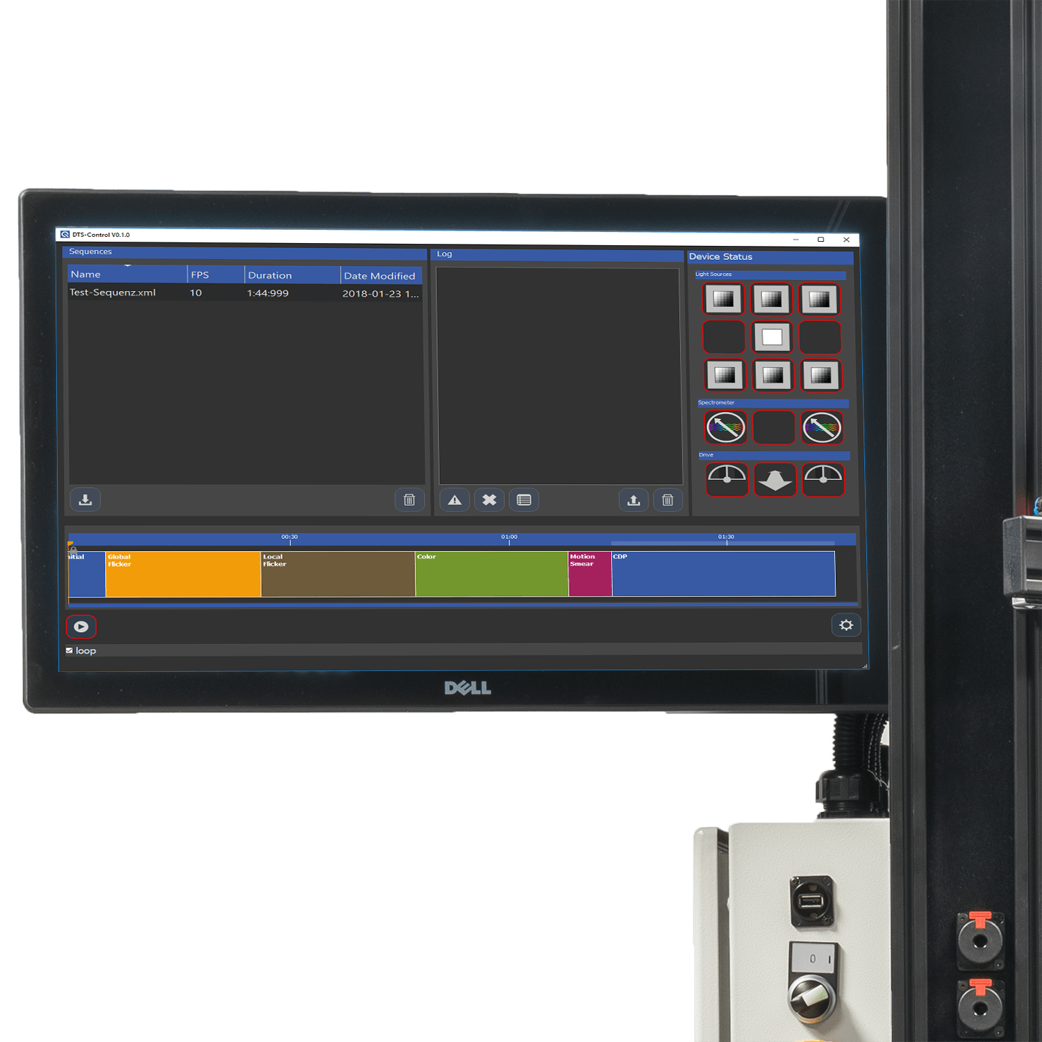 DTS control software