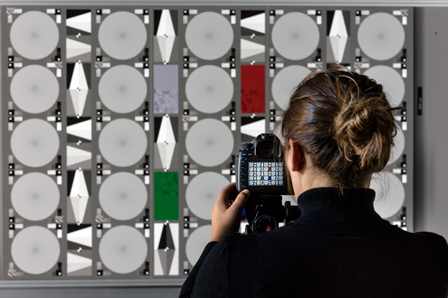 Lens Resolution Chart