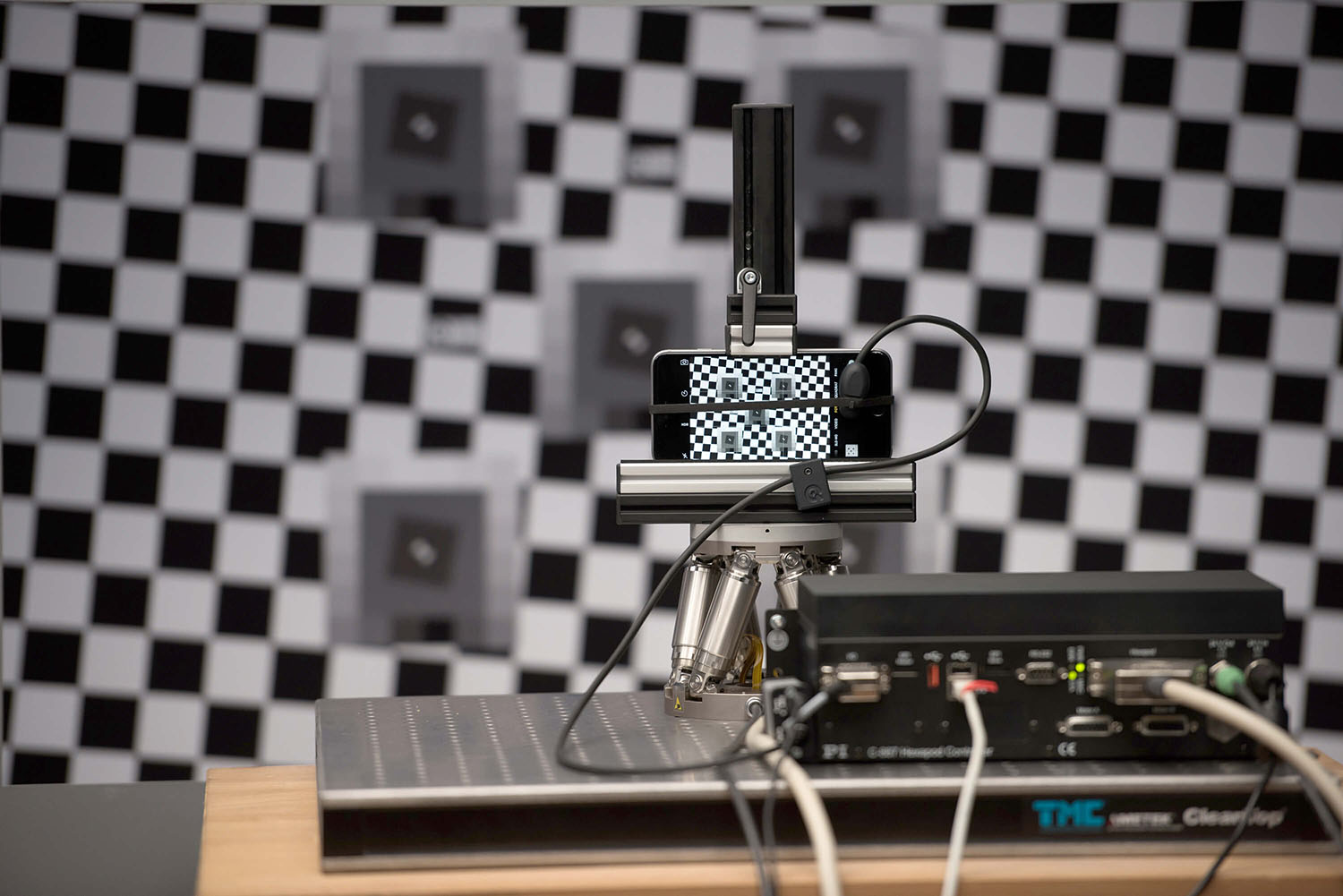 VCX timing measurements using STEVE iq lab STEVE setup