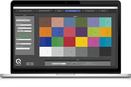 An overview of the camera color characterization process 